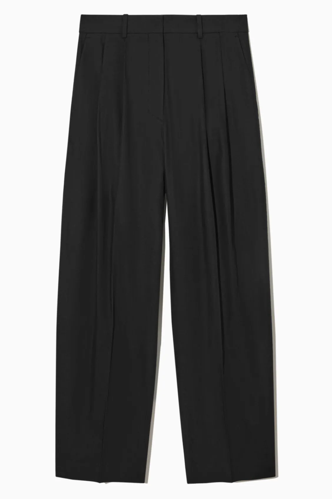 COS RELAXED TAILORED WIDE-LEG PANTS-Women Pants