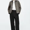 COS RELAXED TAILORED WOOL WIDE-LEG PANTS-Women Pants