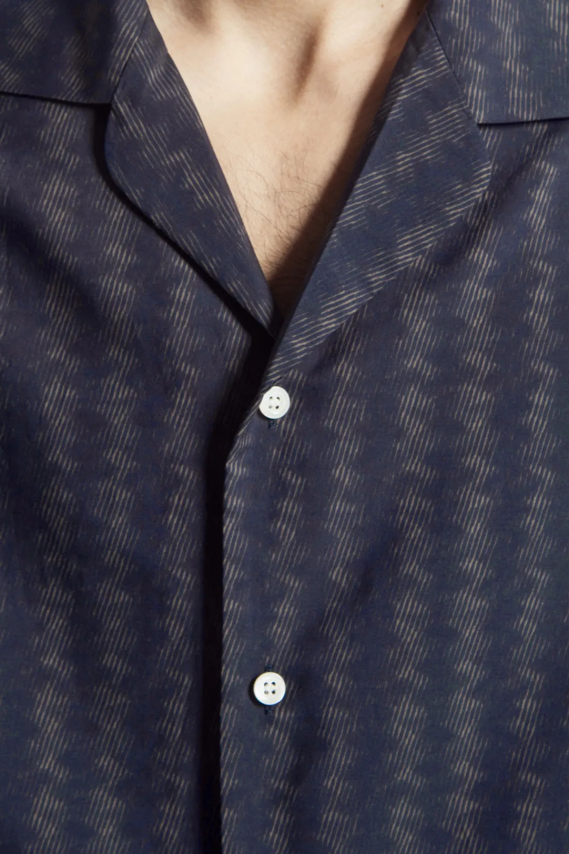 COS RELAXED ZIGZAG STRIPE COTTON SHIRT- Matching Sets | Shirts