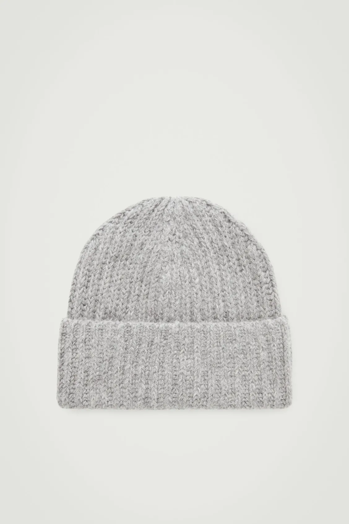 COS RIBBED ALPACA-BLEND BEANIE- Hats & Scarves