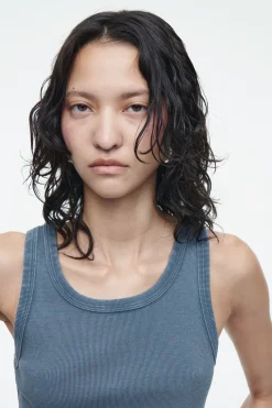 COS RIBBED TANK TOP-Women T-Shirts | Tops