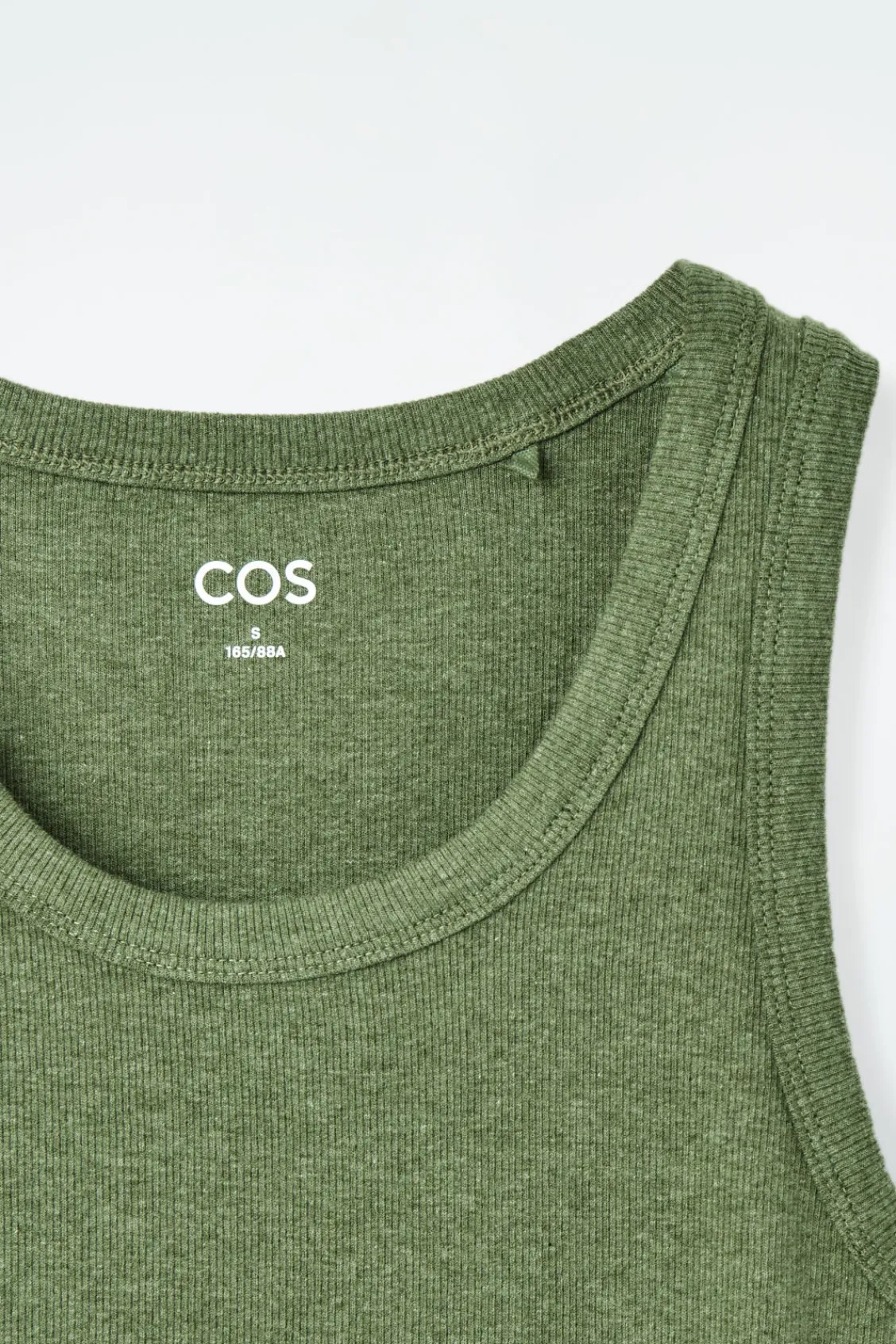 COS RIBBED TANK TOP-Women T-Shirts | Tops