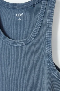 COS RIBBED TANK TOP-Women T-Shirts | Tops