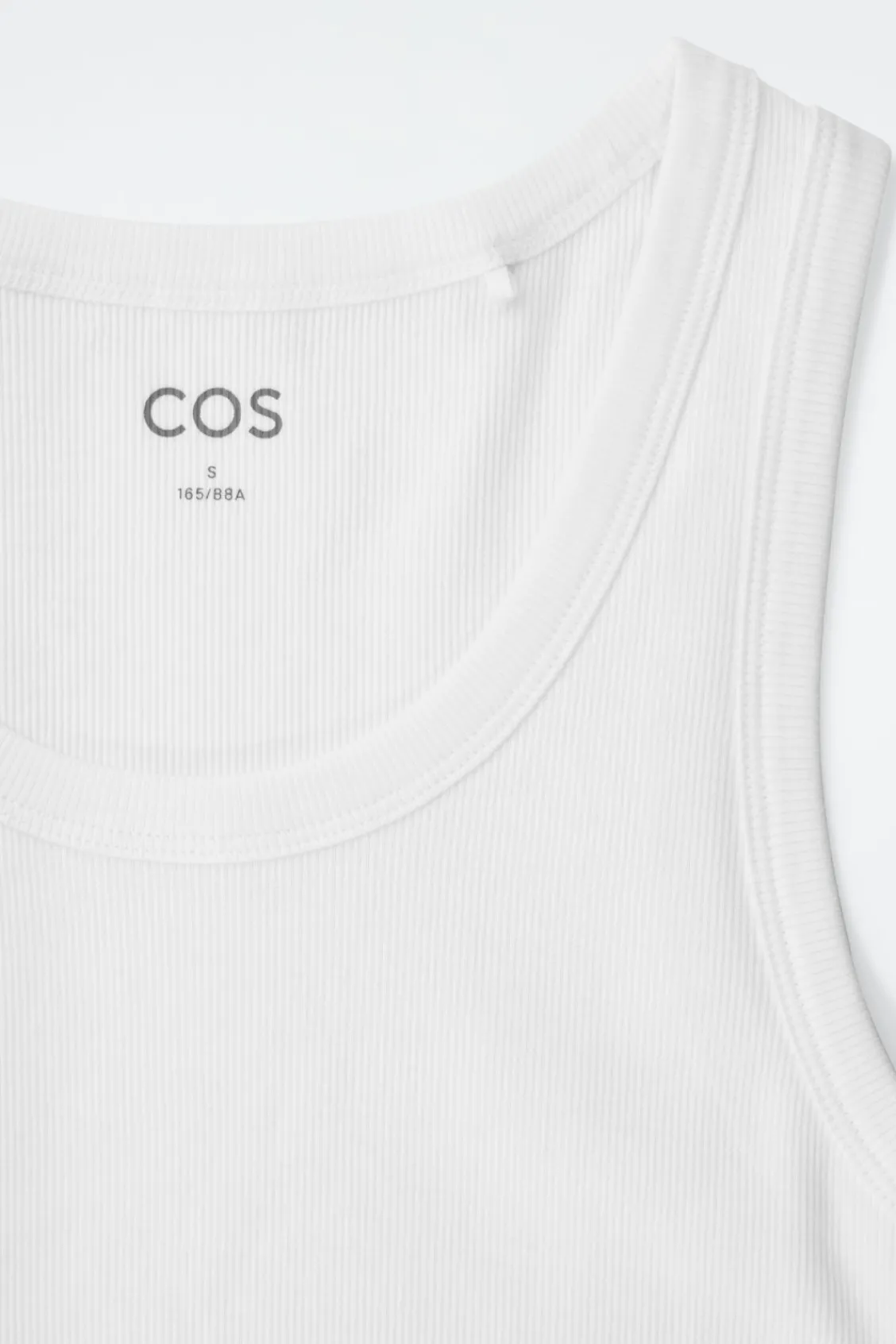 COS RIBBED TANK TOP-Women Tops