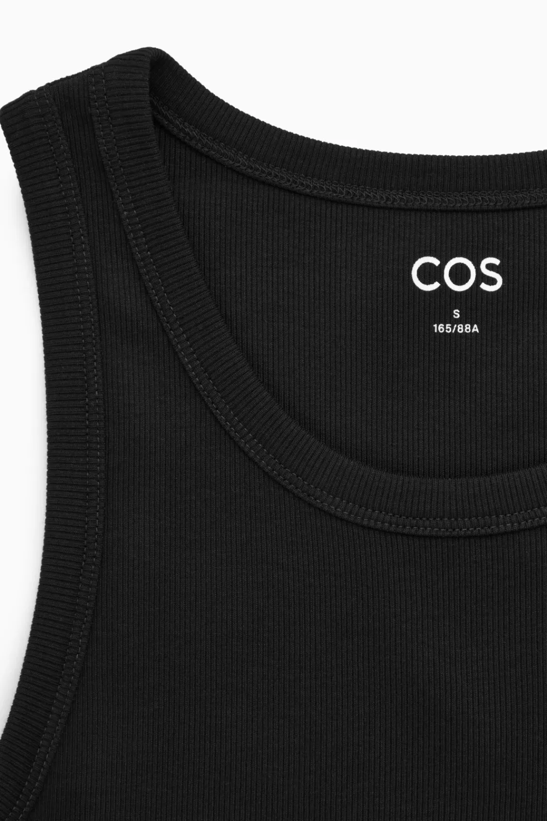 COS RIBBED TANK TOP-Women Tops