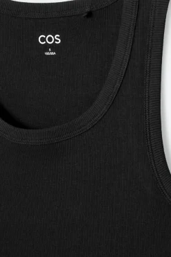 COS RIBBED TANK TOP-Women Tops