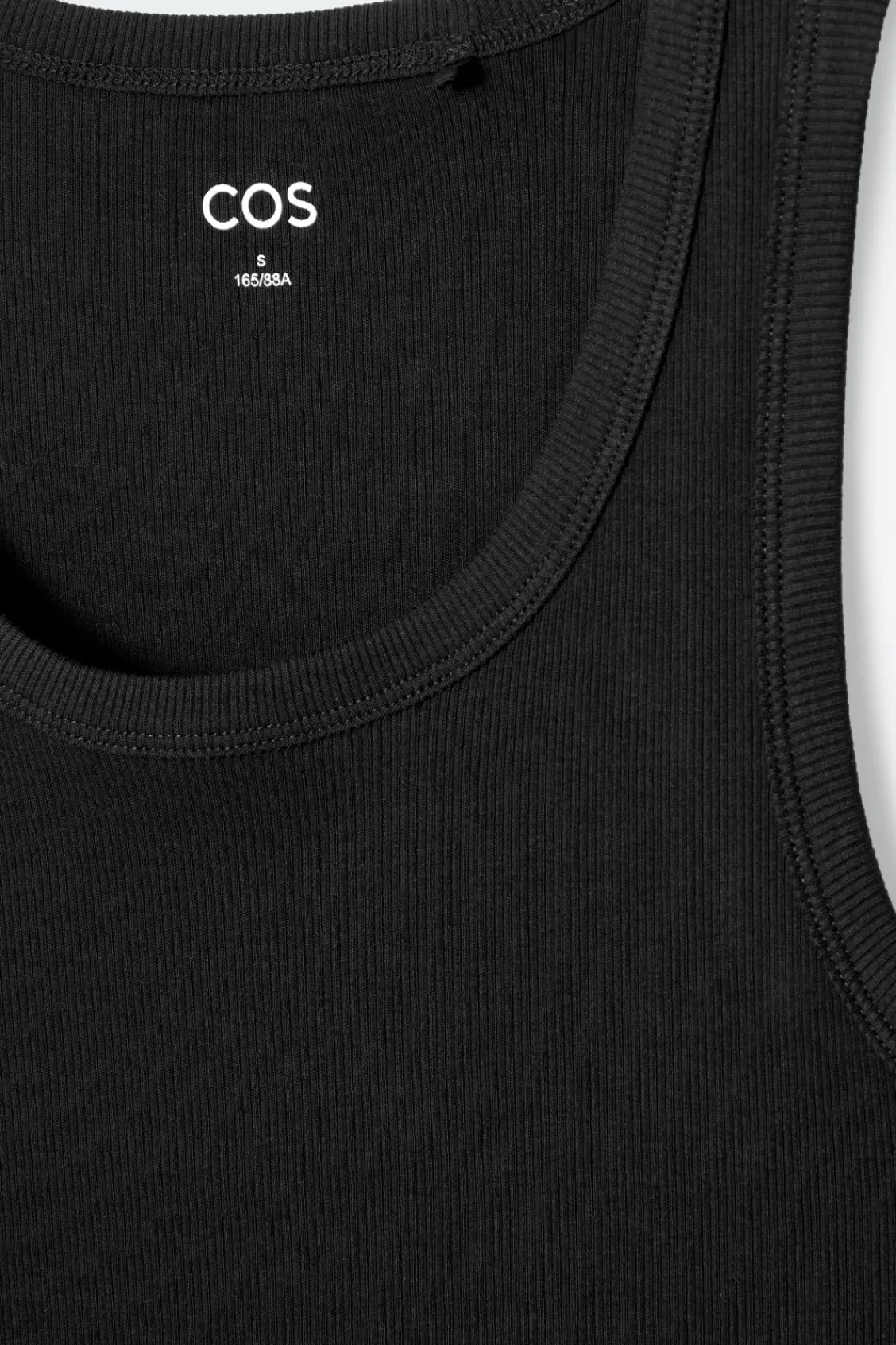 COS RIBBED TANK TOP-Women Tops