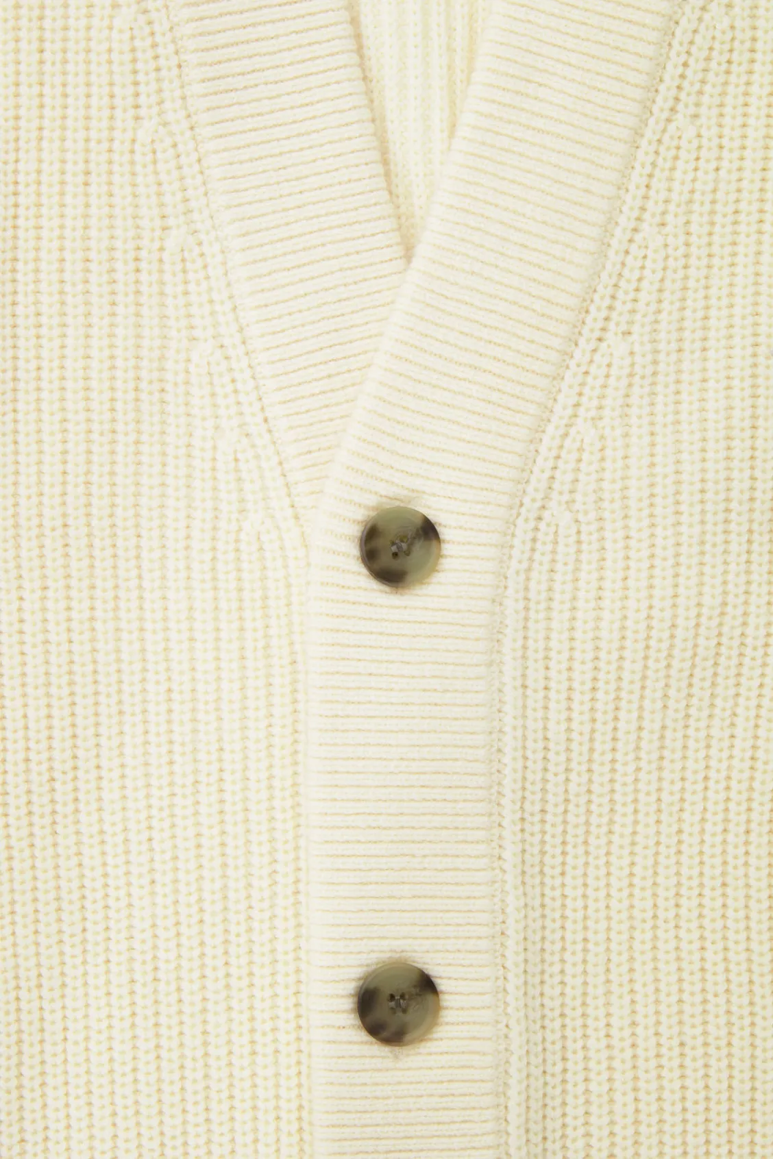 COS RIBBED WOOL AND CASHMERE CARDIGAN- Cashmere | Sweaters & Cardigans