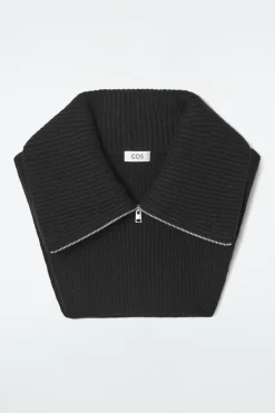 COS RIBBED WOOL COLLAR-Women Hats & Scarves | Capes & Hybrids