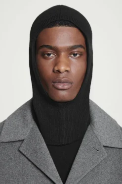 COS RIBBED WOOL-CASHMERE BALACLAVA-Women Hats & Scarves | Hats & Scarves