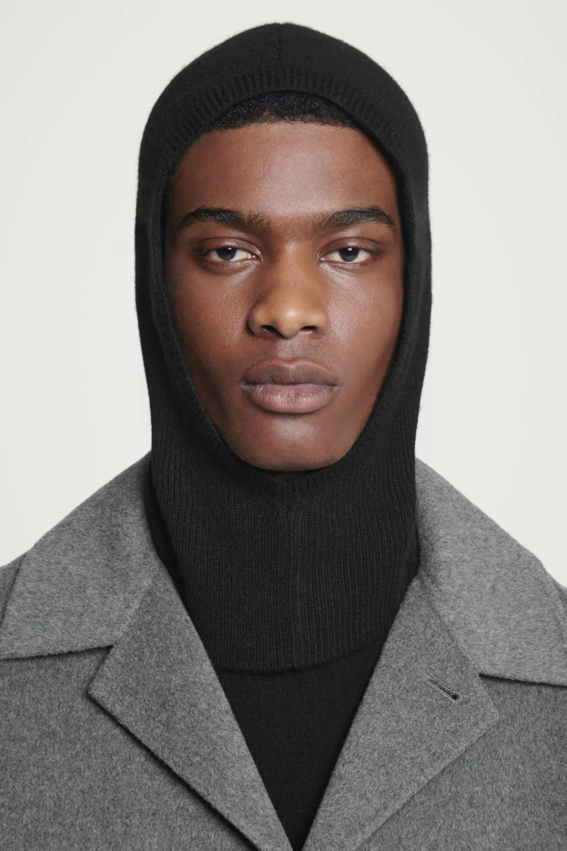 COS RIBBED WOOL-CASHMERE BALACLAVA-Women Hats & Scarves | Hats & Scarves