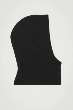 COS RIBBED WOOL-CASHMERE BALACLAVA-Women Hats & Scarves | Hats & Scarves