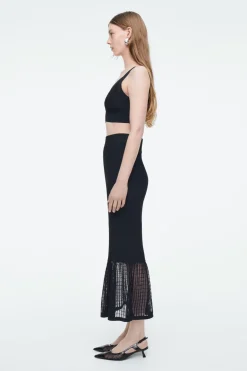 COS RIBBED-KNIT BRALETTE-Women Tops | Sweaters & Cardigans