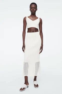 COS RIBBED-KNIT BRALETTE-Women Tops | Sweaters & Cardigans
