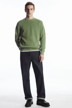 COS RIBBED-KNIT SWEATER- Sweaters & Cardigans
