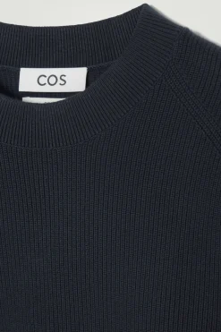 COS RIBBED-KNIT SWEATER- Sweaters & Cardigans