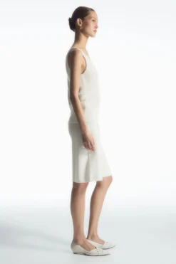 COS RIBBED-KNIT TANK TOP-Women Tops | Sweaters & Cardigans
