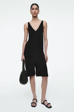 COS RIBBED-KNIT TANK TOP-Women Tops | Sweaters & Cardigans