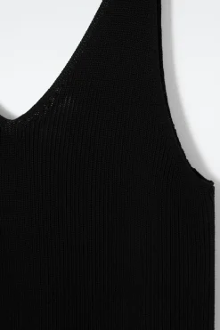 COS RIBBED-KNIT TANK TOP-Women Tops | Sweaters & Cardigans