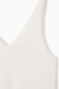COS RIBBED-KNIT TANK TOP-Women Tops | Sweaters & Cardigans