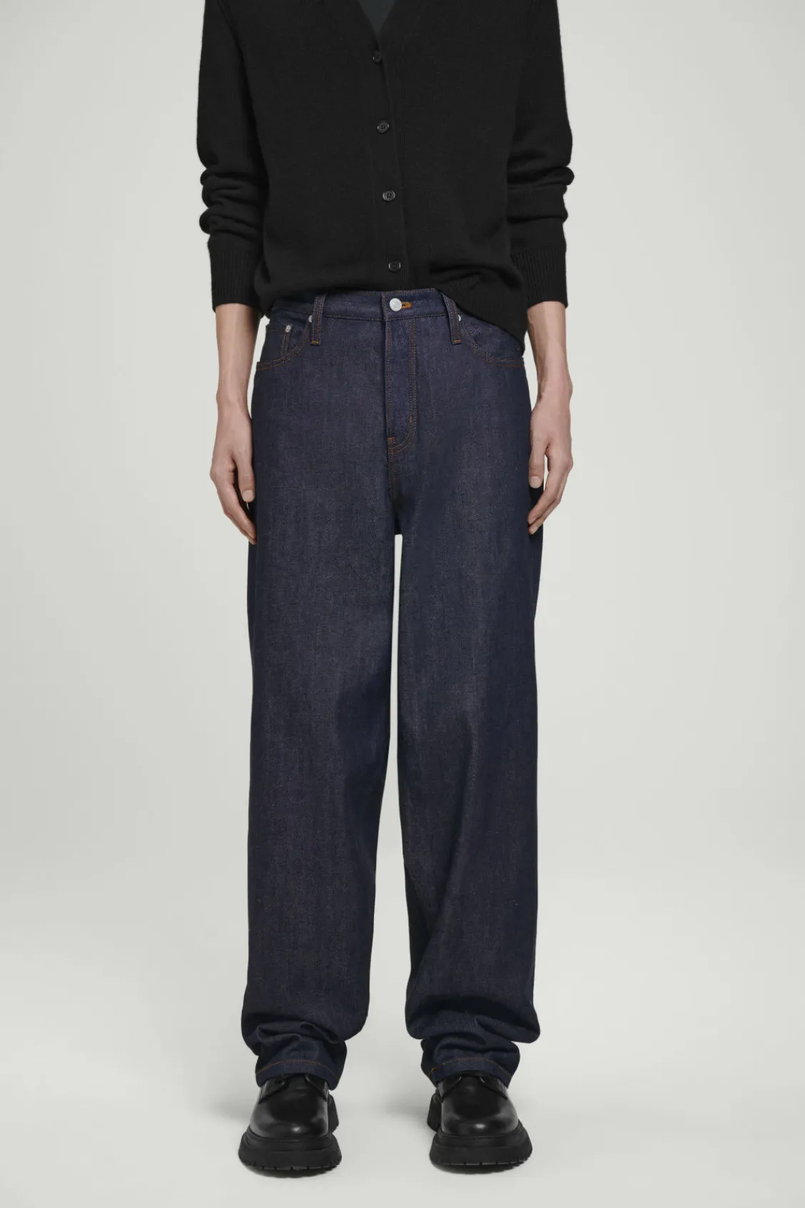 COS RIDER SELVEDGE WIDE-LEG JEANS- Jeans | Pants