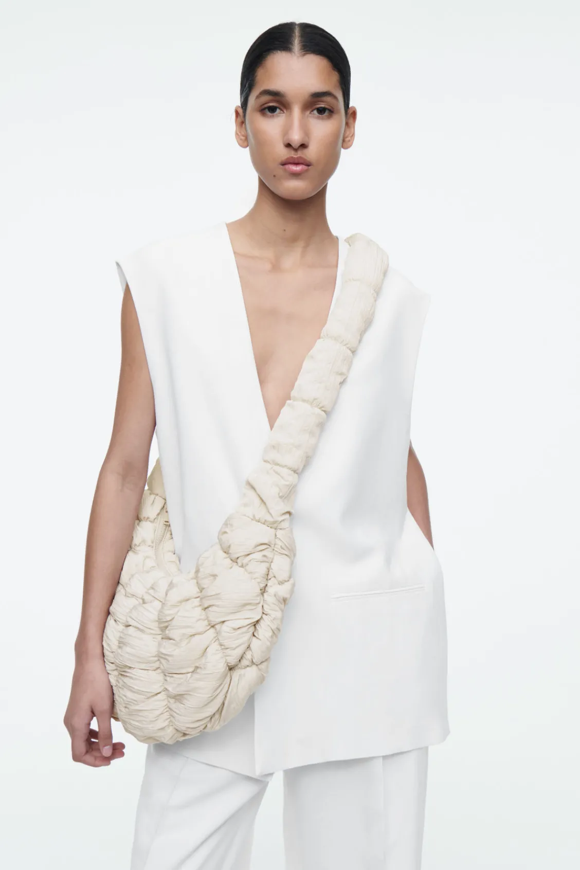 COS RIPPLE CROSSBODY - NYLON-Women Bags