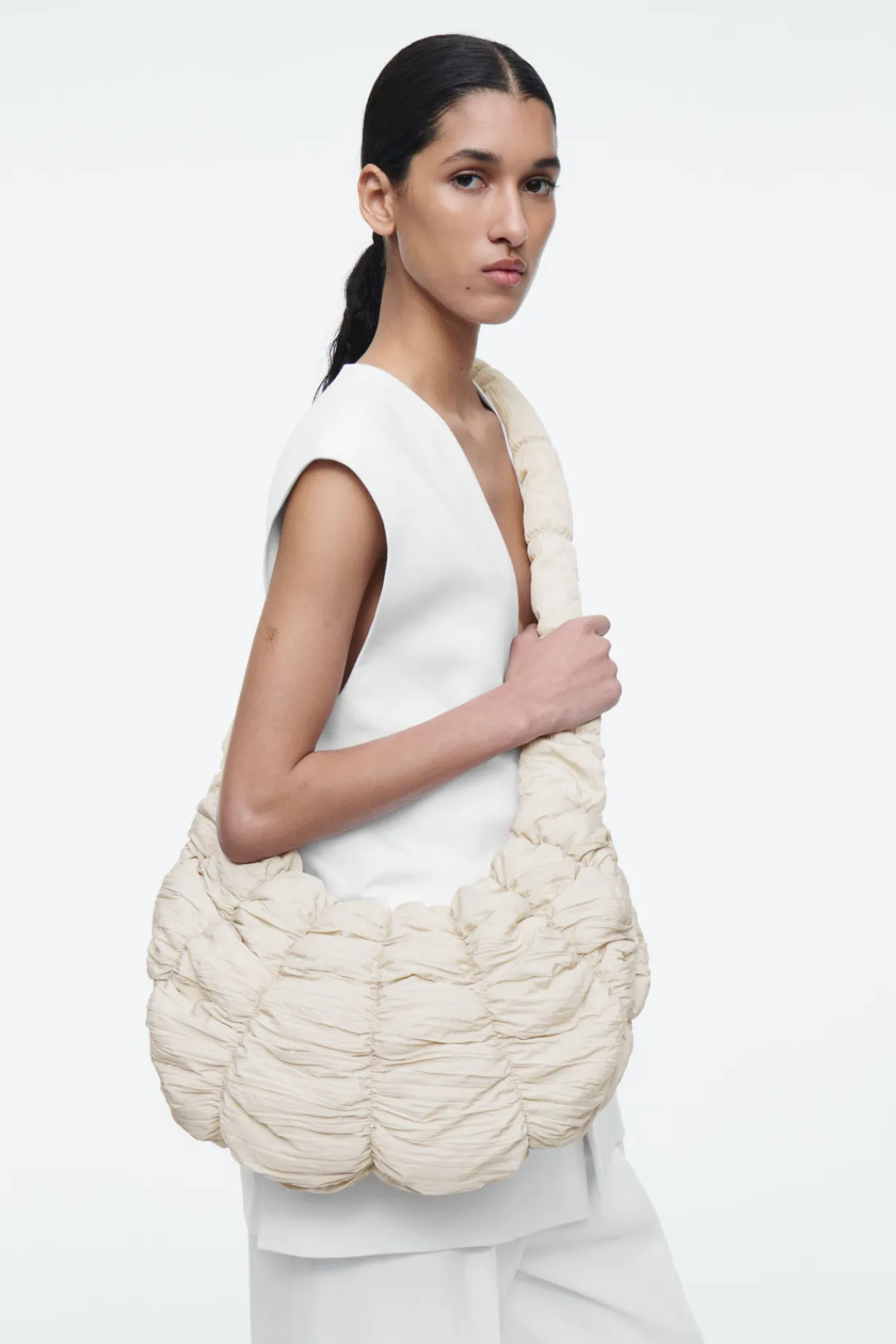 COS RIPPLE CROSSBODY - NYLON-Women Bags