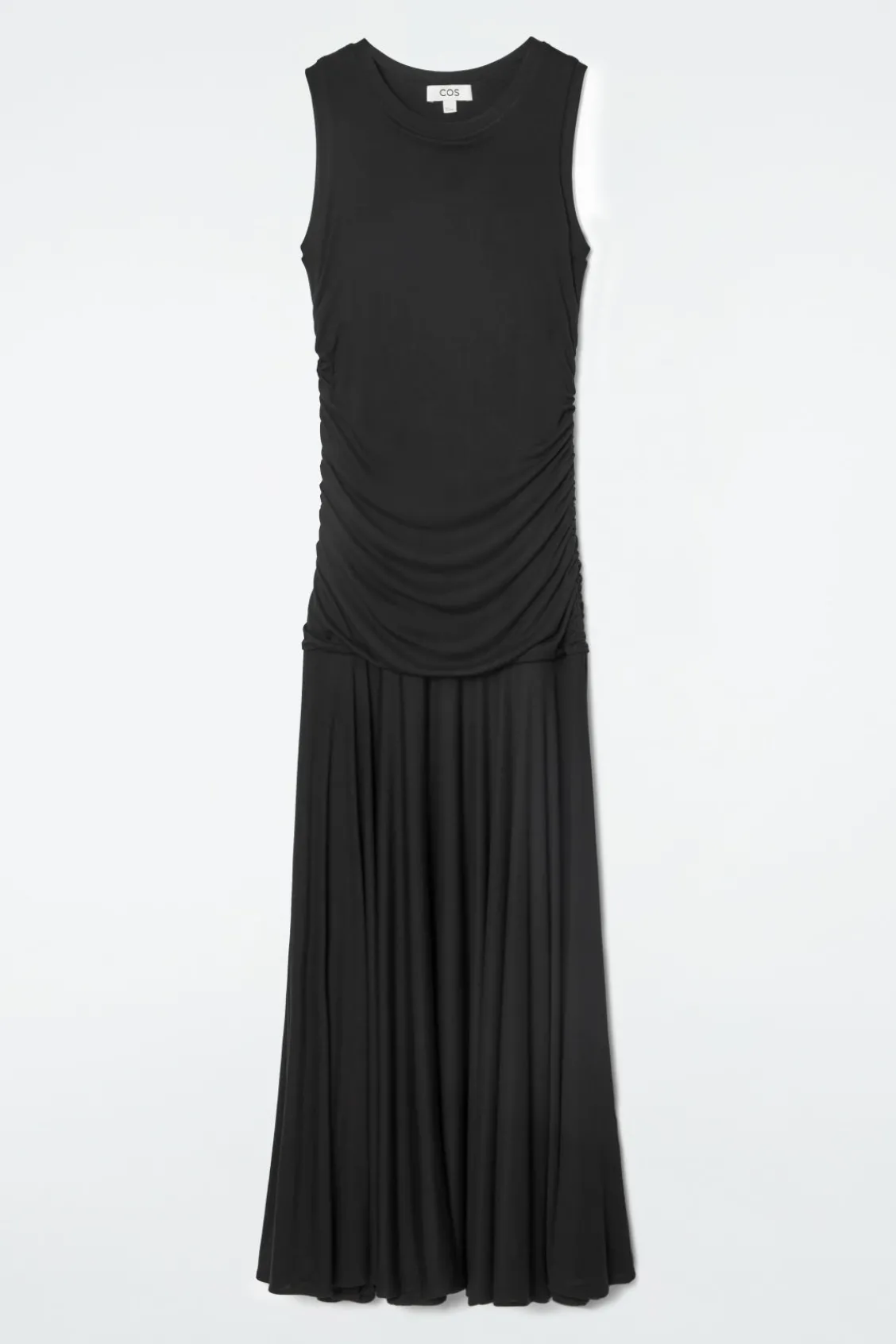COS RUCHED MAXI DRESS-Women Dresses & Jumpsuits