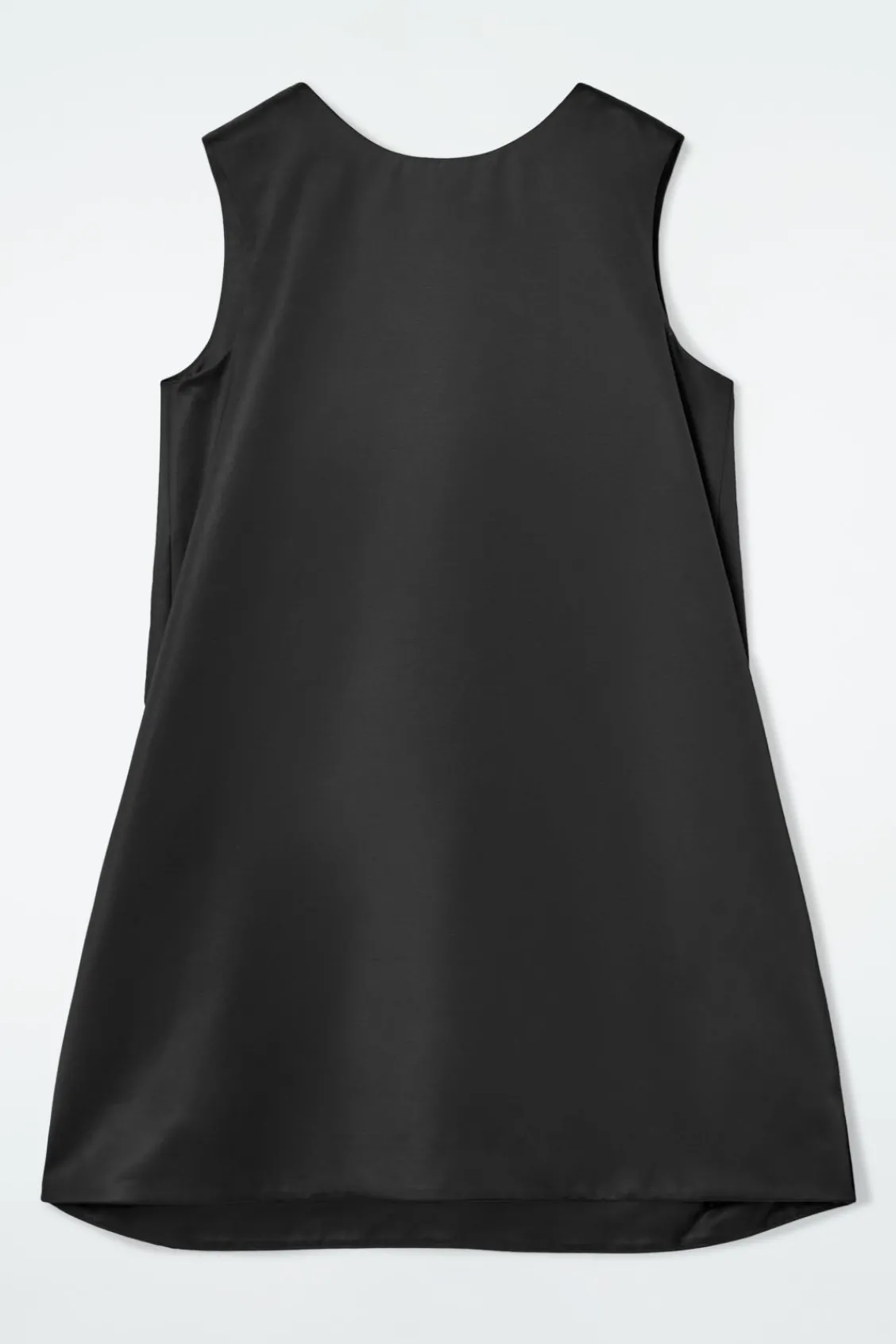 COS SATIN RACER-NECK MINI DRESS-Women Dresses & Jumpsuits