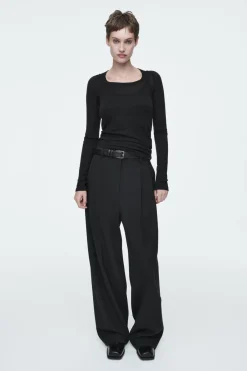 COS SCOOP-NECK MERINO WOOL TANK TOP-Women Tops | Sweaters & Cardigans