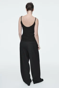 COS SCOOP-NECK MERINO WOOL TANK TOP-Women Tops | Sweaters & Cardigans