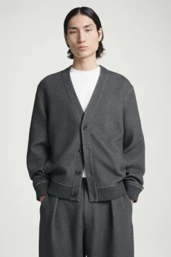 COS SCUBA-JERSEY V-NECK CARDIGAN- Matching Sets | Sweaters & Cardigans