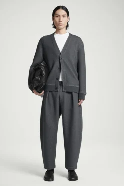 COS SCUBA-JERSEY V-NECK CARDIGAN- Matching Sets | Sweaters & Cardigans