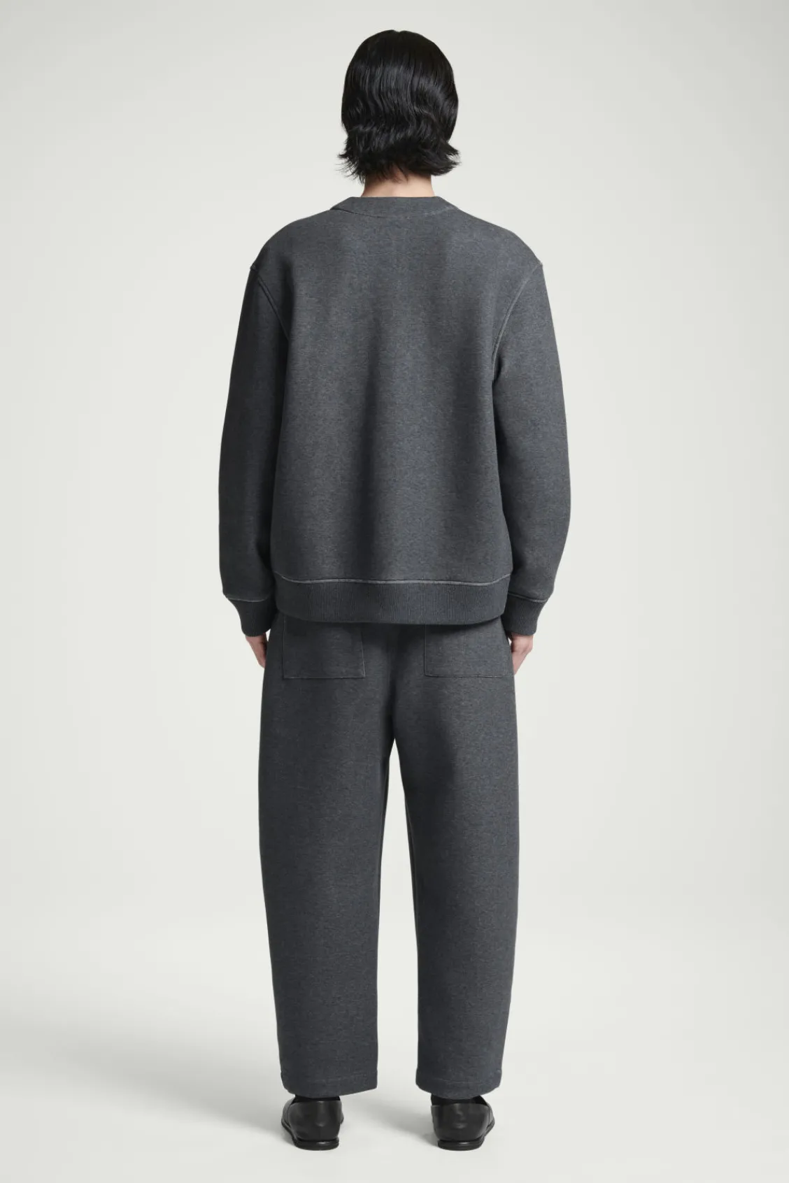 COS SCUBA-JERSEY V-NECK CARDIGAN- Matching Sets | Sweaters & Cardigans