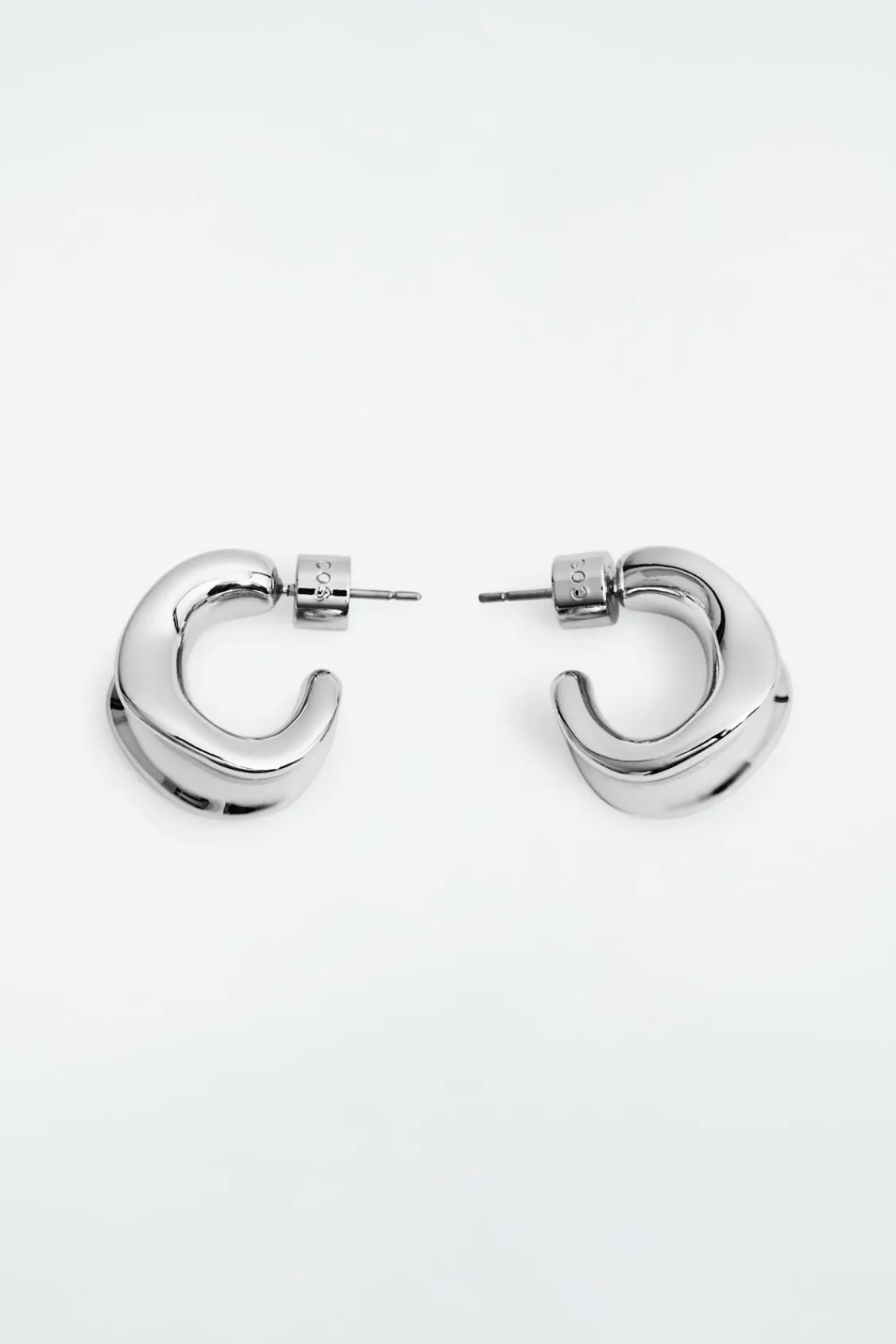 COS SCULPTED HOOP EARRINGS-Women Jewelry