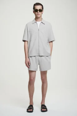 COS SEERSUCKER ELASTICATED SHORTS- Matching Sets | Pants