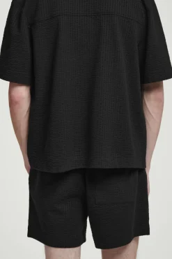 COS SEERSUCKER ELASTICATED SHORTS- Matching Sets | Pants