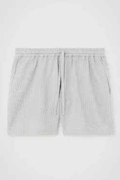 COS SEERSUCKER ELASTICATED SHORTS- Matching Sets | Pants