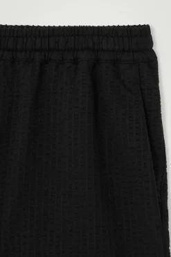 COS SEERSUCKER ELASTICATED SHORTS- Matching Sets | Pants