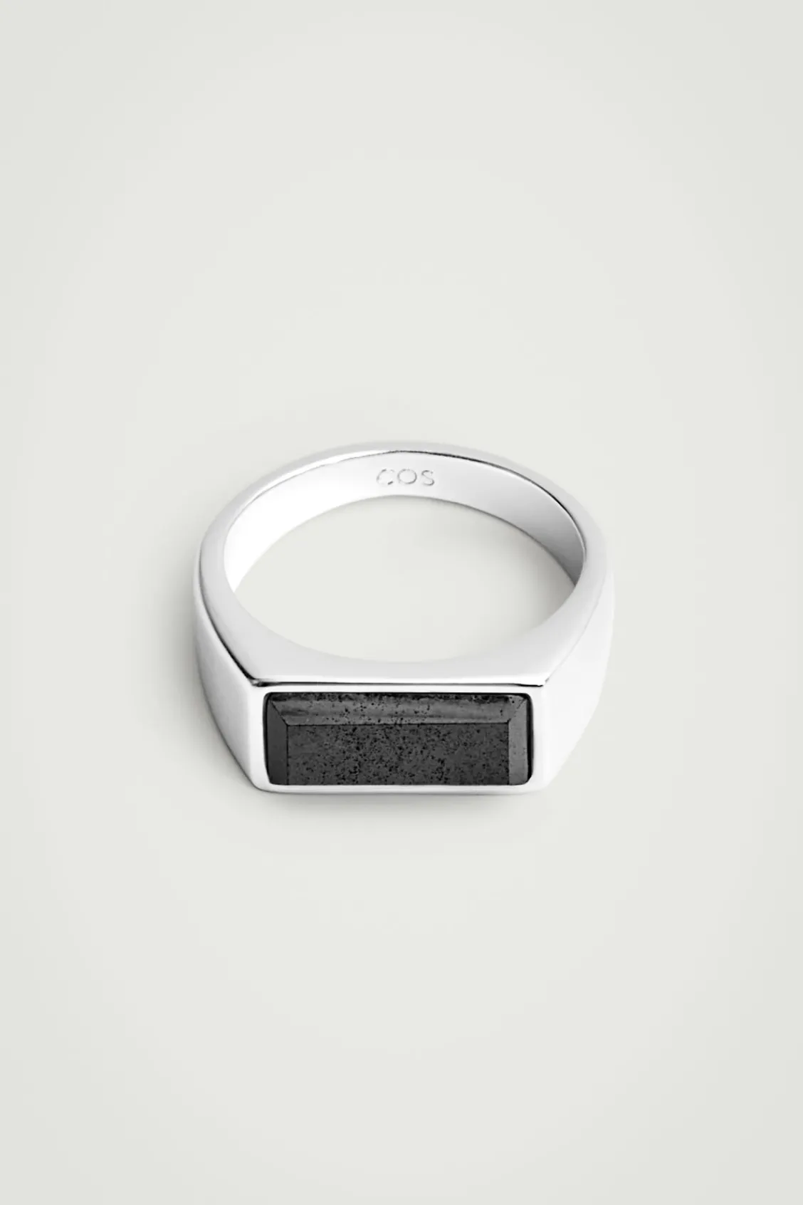 COS SEMI-PRECIOUS STONE SIGNET RING- Jewelry