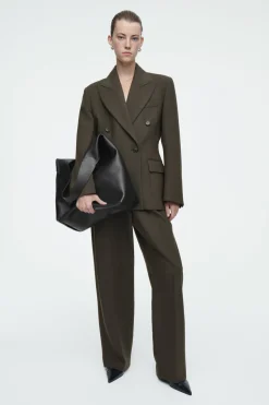 COS SERIF TOTE - LEATHER-Women Bags