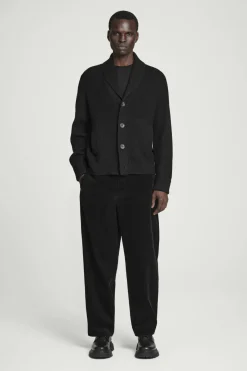 COS SHAWL-COLLAR CHUNKY MERINO WOOL CARDIGAN- Sweaters & Cardigans
