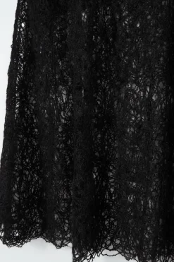 COS SHEER EMBROIDERED MOHAIR SKIRT-Women Skirts | Sweaters & Cardigans