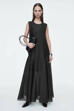 COS SHEER MAXI DRESS-Women Dresses & Jumpsuits