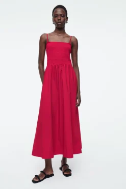 COS SHIR MIDI DRESS-Women Dresses & Jumpsuits