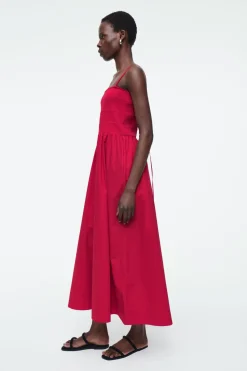 COS SHIR MIDI DRESS-Women Dresses & Jumpsuits