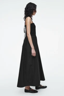 COS SHIRRED MIDI DRESS-Women Dresses & Jumpsuits
