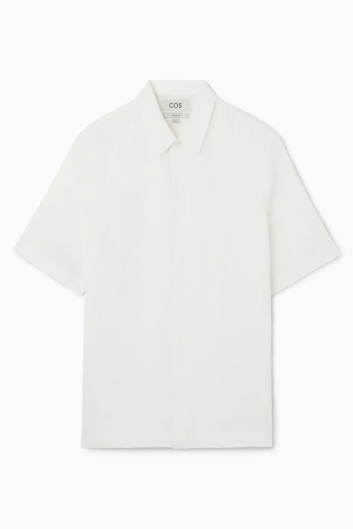 COS SHORT-SLEEVED LINEN SHIRT- Shirts