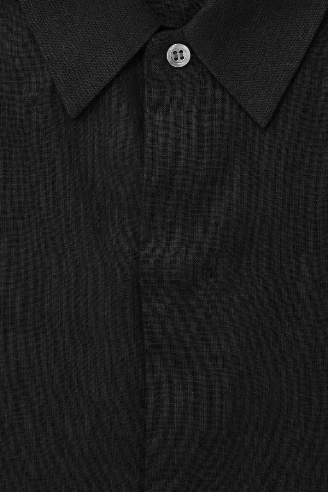 COS SHORT-SLEEVED LINEN SHIRT- Shirts