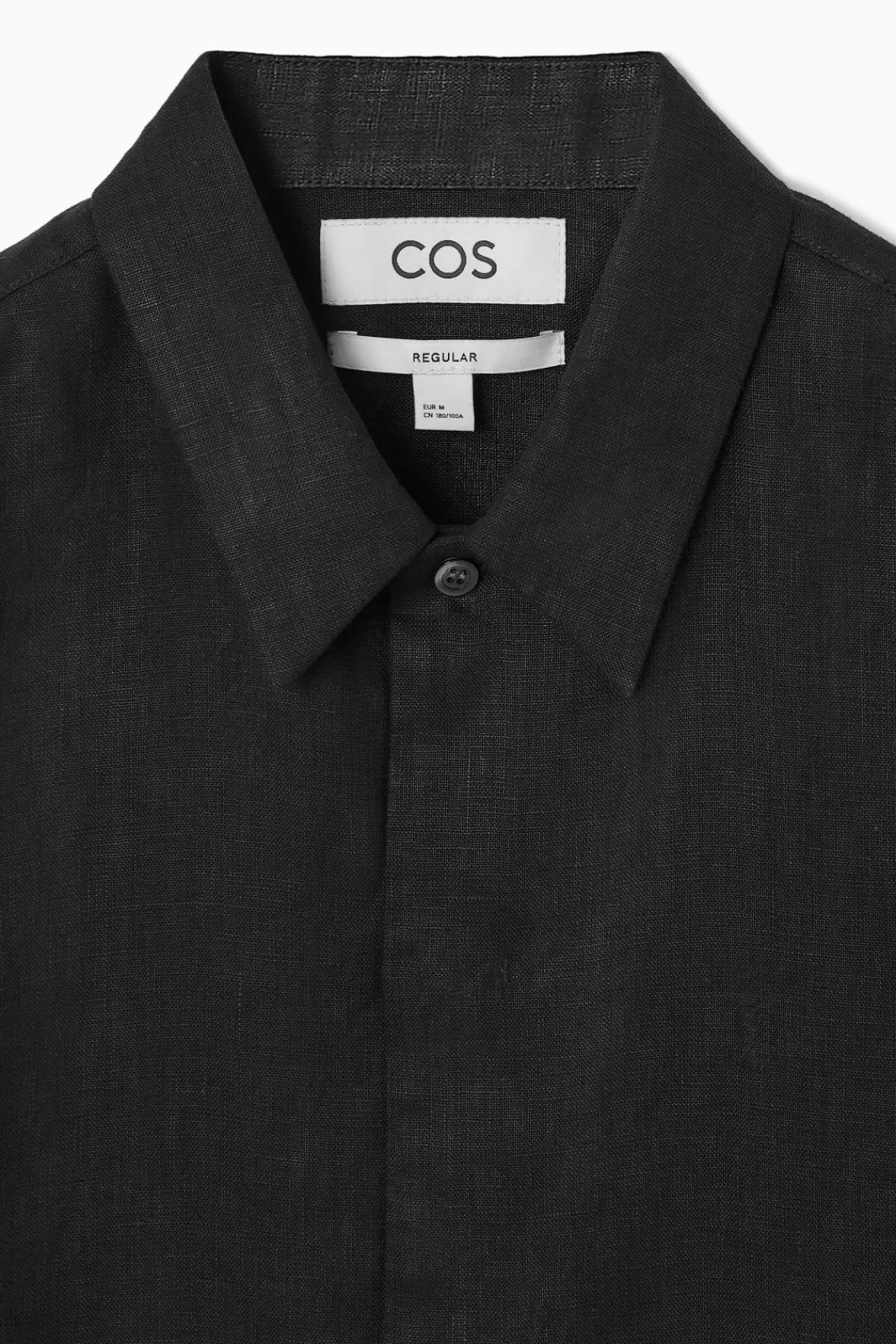 COS SHORT-SLEEVED LINEN SHIRT- Shirts